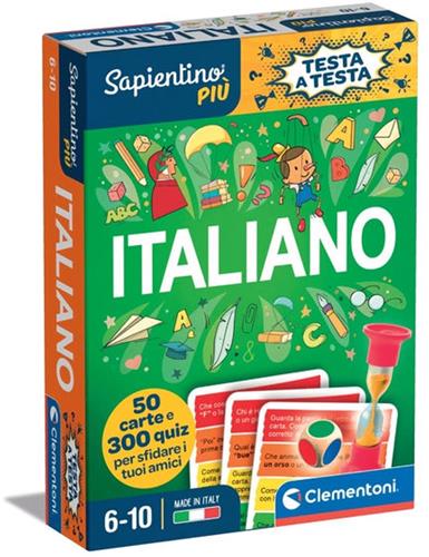 Clementoni Sapientino Più 16439 bordspel Kaartspel Quiz