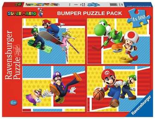 Ravensburger Super Mario Legpuzzel 100 stuk(s) Stripfiguren