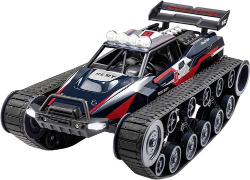 Reely Brushed 1:12 Speciaalvoertuig Elektro Crawler Rupsaandrijving RTR 2,4 GHz Incl. accu en laadkabel