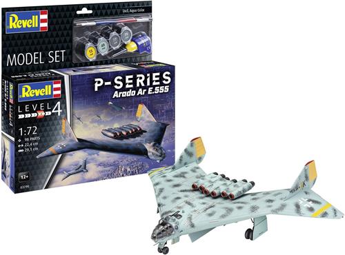 1:72 Revell 63790 Arado AR 555 P-Series Jet - Model Set Plastic Modelbouwpakket