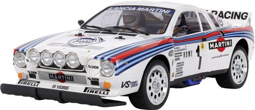 Tamiya 1:10 RC auto Elektro Straatmodel RC Lancia 037 Rallye TA-02S Brushed 4WD Bouwpakket TA-02SW
