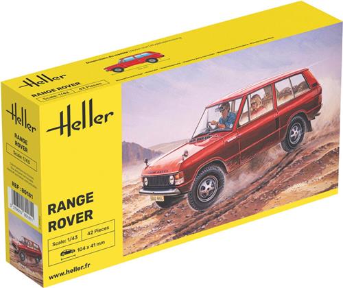 1:43 Heller 80181 Range Rover - Auto Plastic Modelbouwpakket