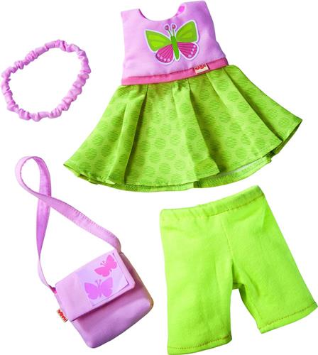 Haba Kledingset Vlinder 30 Cm Groen/roze