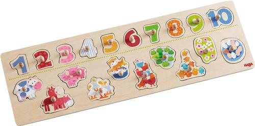 Haba - Inlegpuzzel Beestachtig Telplezier