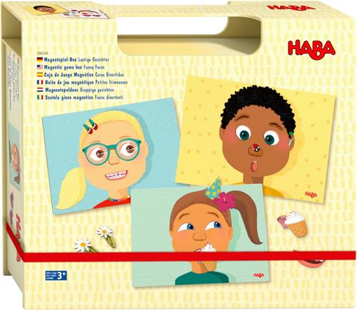 HABA Magneetspeldoos Grappige gezichten
