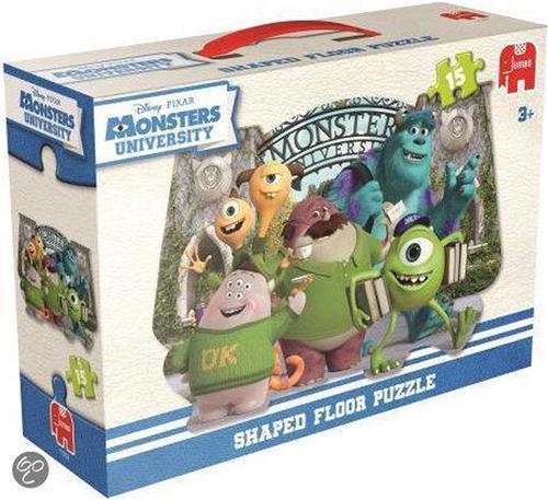 Monsters 15pcs Shaped Puzzle