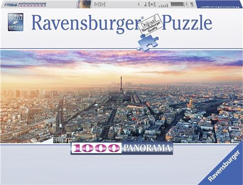 Ravensburger puzzel Dawn in Paris - panorama - Legpuzzel - 1000 stukjes