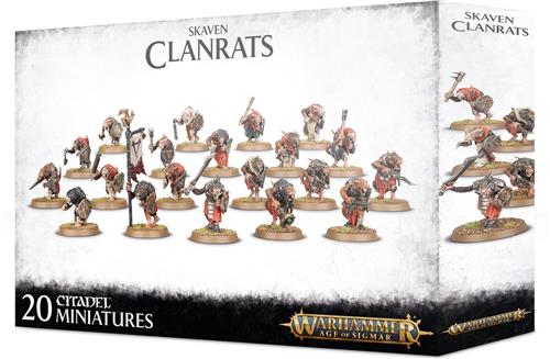 Warhammer Age of Sigmar Skaven Clanrats