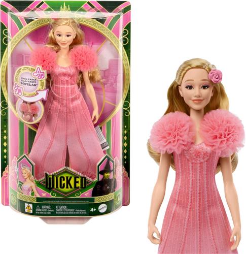 Mattel Wicked Zingende Glinda Modepop