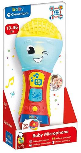 Clementoni Baby Muzikale Microfoon