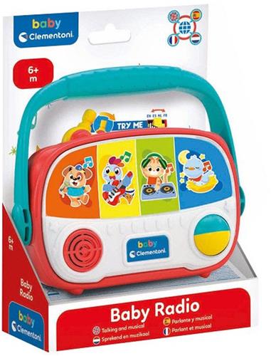 Clementoni Baby Sprekende en Muzikale Radio