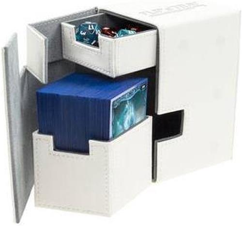 Ultimate Guard Flip´n´Tray Deck Case 100+ Standard Size XenoSkin White