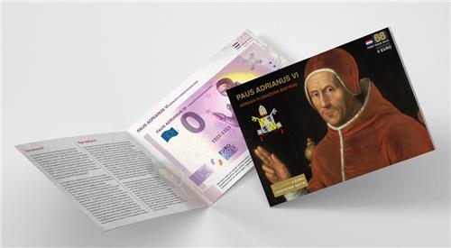 0 Euro biljet 2022 - Paus Adrianus VI LIMITED EDITION