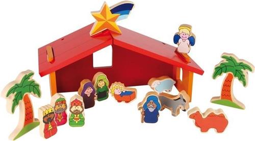 Small Foot Kribbe- Speelset 14 Delig 11 X 30 X 20 Cm