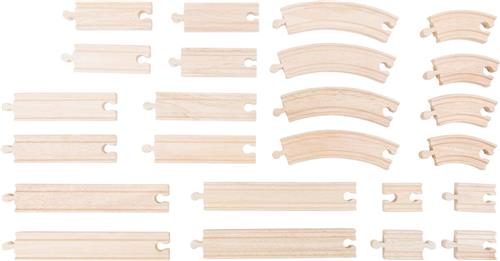 small foot - Train Tracks, set of 24