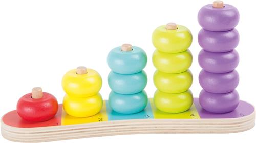 Small Foot Houten Rekenrek Gekleurde Schijven