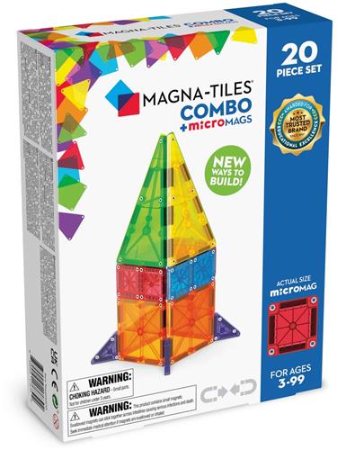 Magna-Tiles | Combo 20 Stuks Set