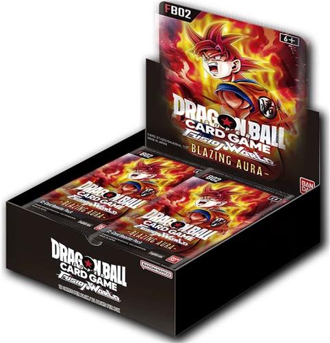 Dragon Ball Super Card Game  Fusion World FB02 Blazing Aura Booster Box  EN