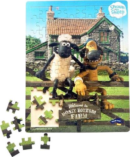 Small foot Puzzel shaun het schaap 100 stukjes