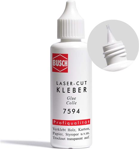 Busch - 1/87 LASER-CUT-KLEBER - modelbouwsets, hobbybouwspeelgoed voor kinderen, modelverf en accessoires