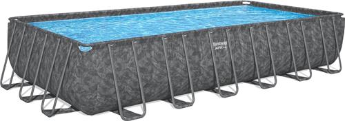 APX 365 Rechthoekige Bovengrondse Zwembadset 7.32 m x 3.66 m x 1.32 m