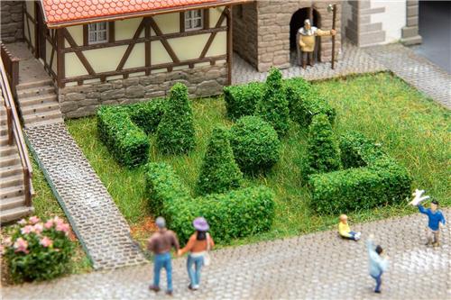 Faller - 1/87 BUXUS SET (6/23) * - modelbouwsets, hobbybouwspeelgoed voor kinderen, modelverf en accessoires