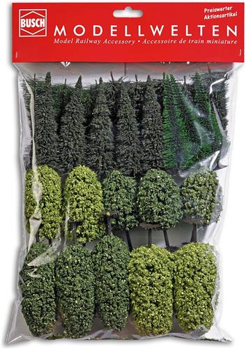Busch - 1/87 MISCHWALD H0 (7/24) * - modelbouwsets, hobbybouwspeelgoed voor kinderen, modelverf en accessoires