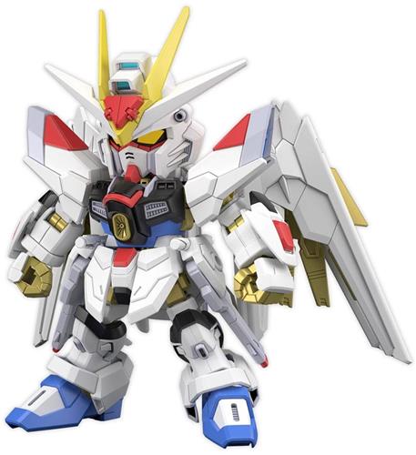 Bandai Gundam Seed Freedom: SD Gundam Cross Silhouette - Mighty Strike Freedom Gundam Model Kit Model Kits