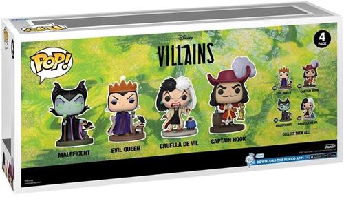 Funko POP! Disney Schurken 4-Pack