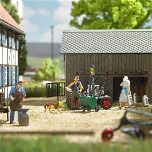 Busch - Fasstankstelle H0 (Bu1187) - modelbouwsets, hobbybouwspeelgoed voor kinderen, modelverf en accessoires