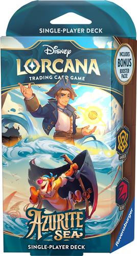 Disney Lorcana: Azurite Sea Jim Hawkins & Tiger Starter Deck