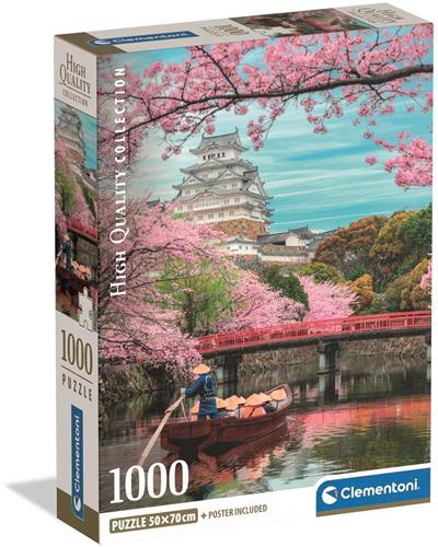 PZL 1000 HQC HIMEJI CASTLE IN SPRING COMPACT BOX 2025
