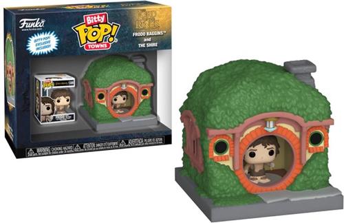Funko Frodo and the Shire - Funko Bitty Pop! Town - Lord of the Rings Figuur - 2cm
