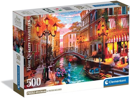 PZL 500 HQC SUNSET OVER VENICE COMPACT BOX