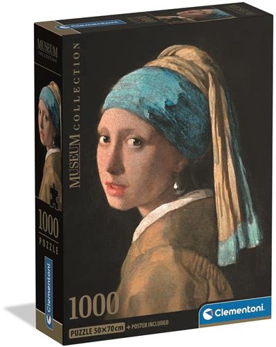PZL 1000 MUSEUM GIRL W/ PEARL EARRING COMPACT BOX 2025