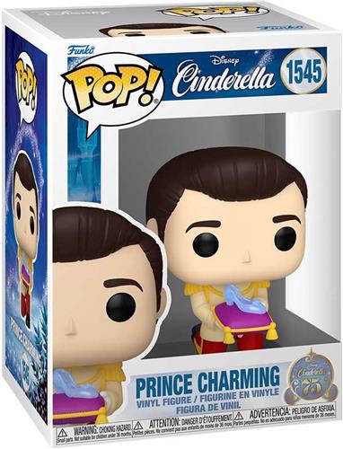 Cinderella Prince Charming (75th Anniversary) vinylfiguur 1545 Funko Pop! meerkleurig