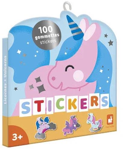 Janod - Stickers Unicorn - 100 Stickers Voor Unicorn-Liefhebbers - Geschikt Voor Kleine Handen - 100 Stickers Voor Langdurig Speelplezier - Geschikt Vanaf 3 Jaar