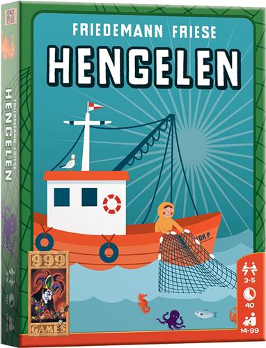 999 Games - Hengelen - Kaartspel - Slagenspel en deckbuilding in één!