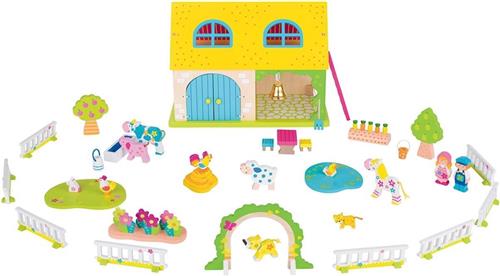 Goki | Houten Boerderij (53-delig) - Susibelle
