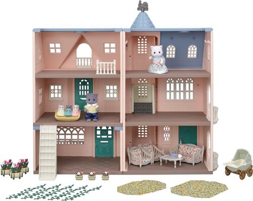 Sylvanian Families 3 huizen met accessoires Jubileum Set 35 jaar 5521