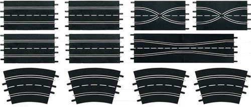 Carrera DIGITAL 124/132/Evolution - Uitbouw Set 3 - 11 Baandelen Racebaan onderdeel