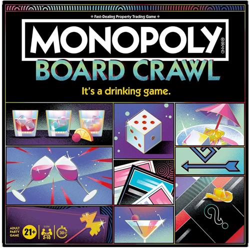 Monopoly Board Crawl - Engelstalig - Vanaf 21 jaar - 2 tot 10 spelers