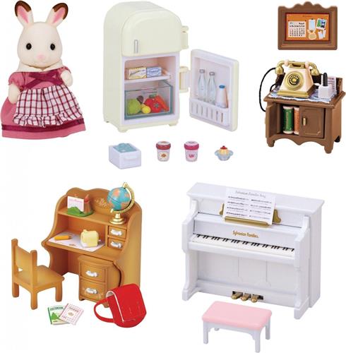 Sylvanian Families 5220 Klassieke Meubelset-Voor Heerlijk Huisje - Speelfigurenset