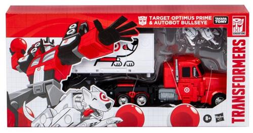 Transformers Target Optimus Prime and Autobot Bullseye 2 pack