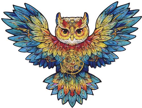 Robotime Owl Puzzel - TA004 - Rowood Puzzle Paradise - Puzzelen - Hobby  Cadeautip - Uil