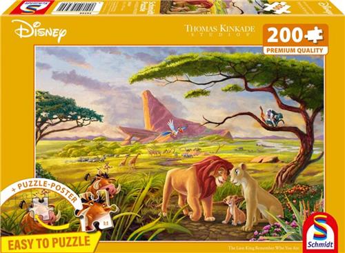 999 Games - Disney, Lion King, 200 stukjes - Legpuzzel