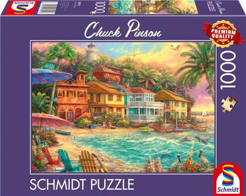 999 Games - Pinson, Island Life,1000 stukjes - Legpuzzel