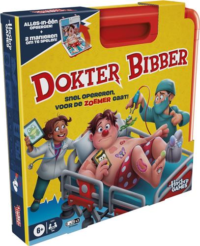Dokter Bibber Vernieuwde Editie - Bordspel - Gezelschapsspel
