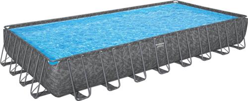 APX 365 Rechthoekige Bovengrondse Zwembadset 9.56 m x 4.88 m x 1.32 m