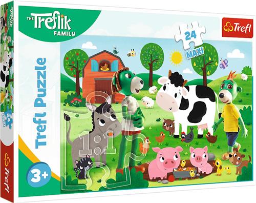 Trefl Trefl 24 Maxi - Trefliks on the farm / KAZSTUDIO SA The Treflik Family.